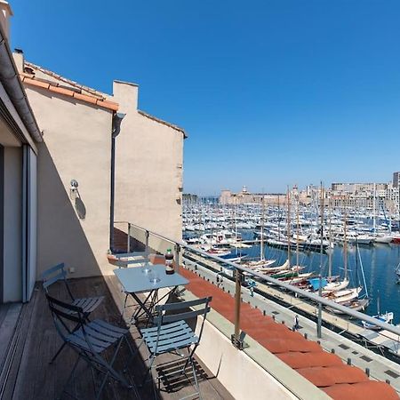 Sublime Pepite Vieux Port 2P Vue Imprenable Apartment Marseille Bagian luar foto