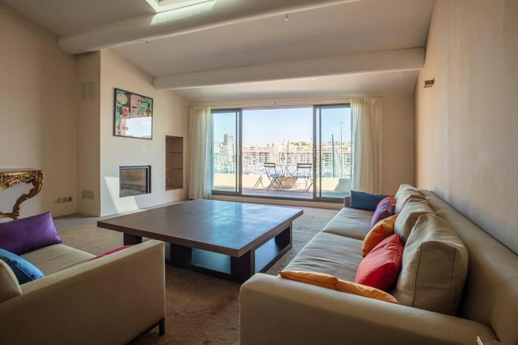 Sublime Pepite Vieux Port 2P Vue Imprenable Apartment Marseille Bagian luar foto