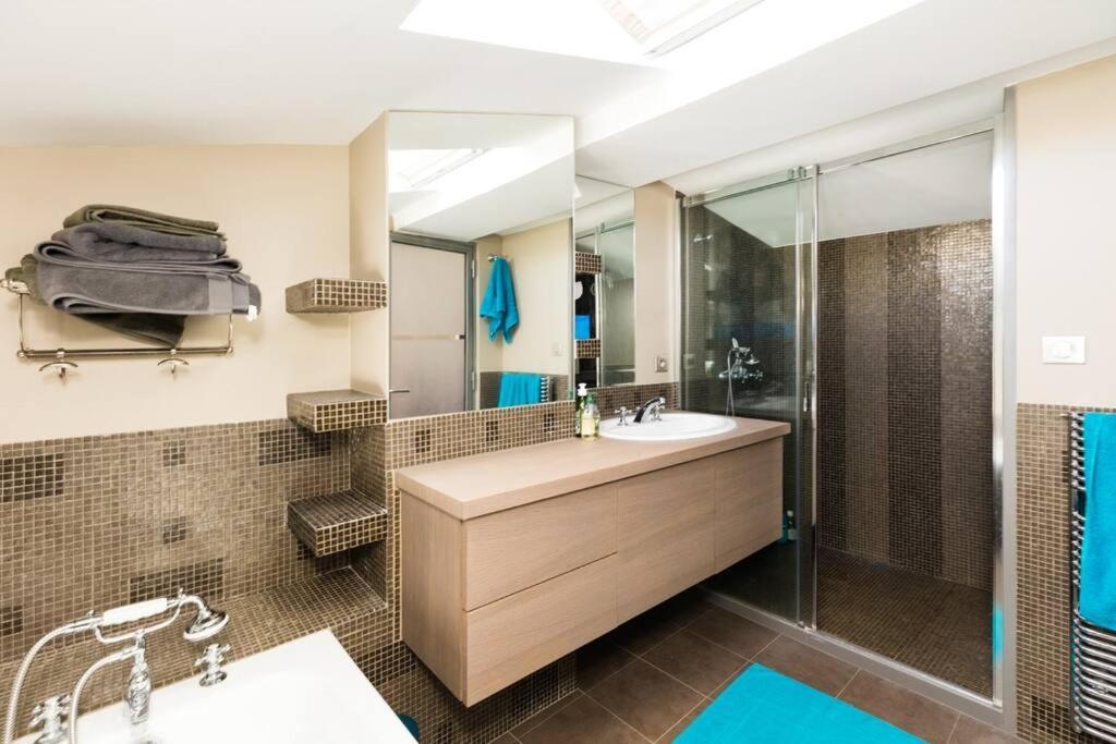Sublime Pepite Vieux Port 2P Vue Imprenable Apartment Marseille Bagian luar foto