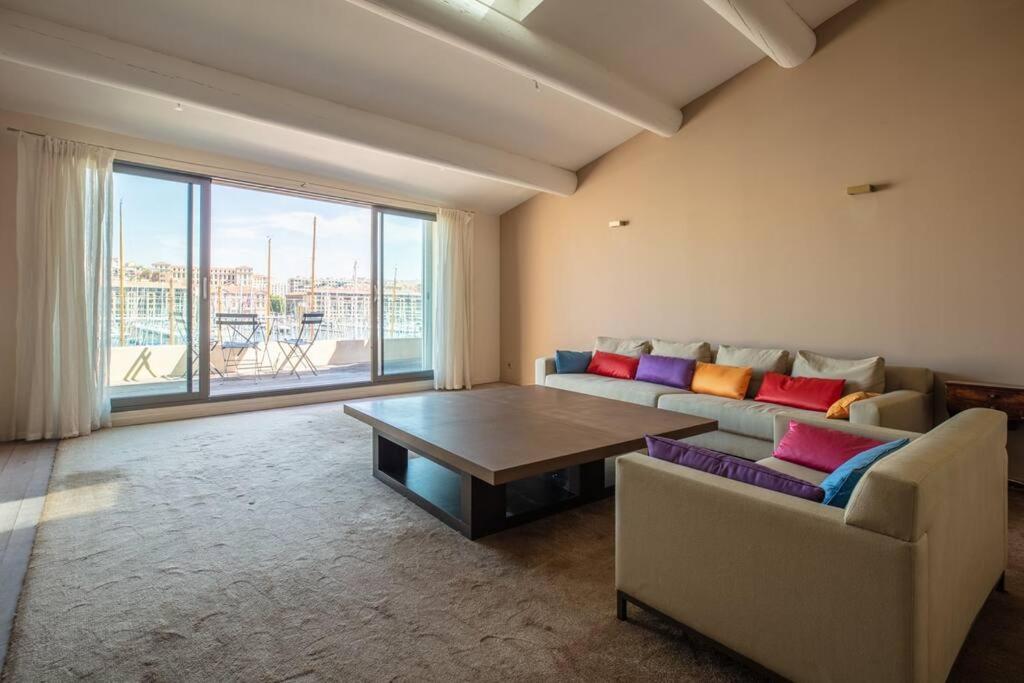 Sublime Pepite Vieux Port 2P Vue Imprenable Apartment Marseille Bagian luar foto